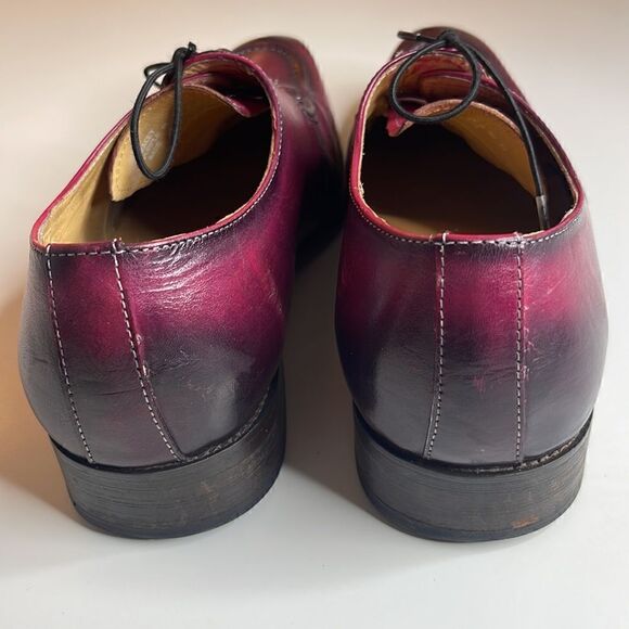 Carrucci Tracey Purple leather shoes.  Size 10.  EUC. - Picture 2 of 7